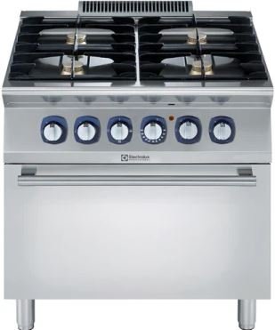Electrolux E7GCGH4CE 4 Burner Range Oven - Whisk Hospitality - 804065