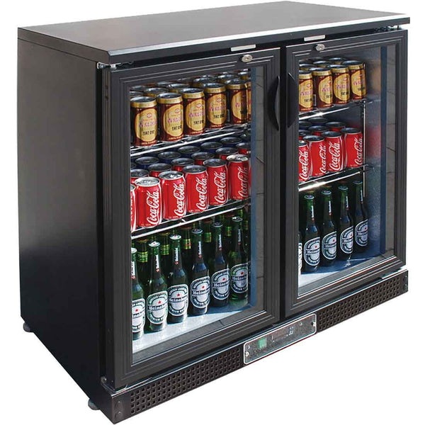 SC248G Two Door Drink Cooler - Whisk Hospitality - SC248G