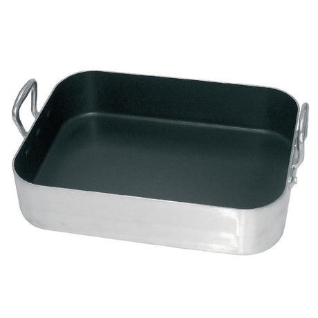 Vogue Roasting Pan Aluminium - 450x350x80mm 10Ltr 338fl oz S364 - Whisk Hospitality - S364