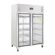 Polar G - Series Gastro Display Glass Door Fridge - 1200Ltr GH219 - A - Whisk Hospitality - GH219-A