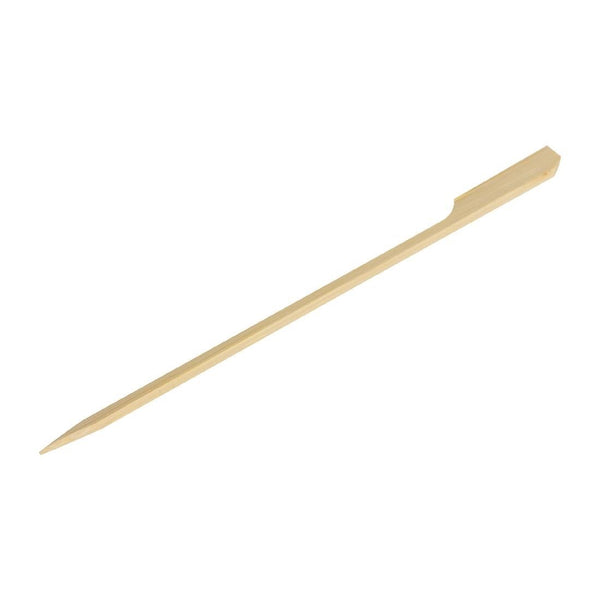 Fiesta Compostable Bamboo Paddle Skewer - 150mm (Pack 100) DK394 - Whisk Hospitality - DK394