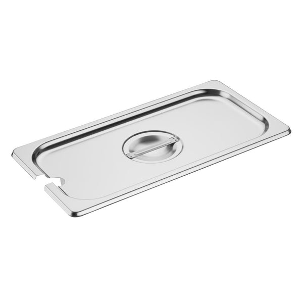 Vogue Notched Lid St/St - GN 1/3 DP253 - Whisk Hospitality - DP253
