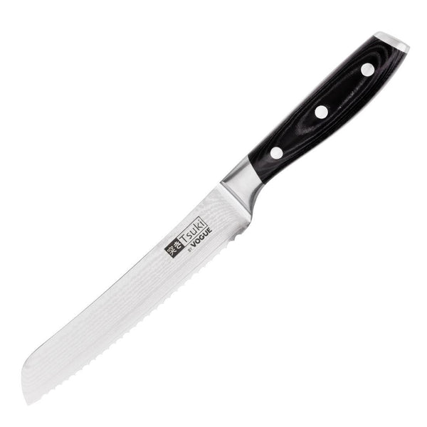 Vogue Tsuki Series 7 Bread Knife - 200mm 8" CF842 - Whisk Hospitality - CF842