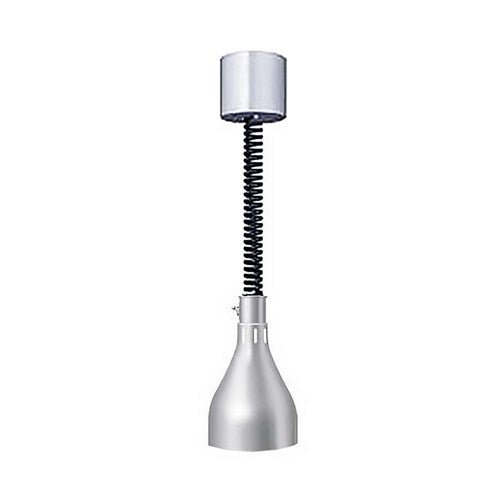 Hatco Decorative Heat Lamp – Glossy Grey Finish - Whisk Hospitality - DL-500-RL-CH/BK