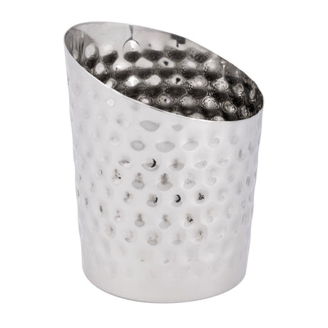Olympia Chip Cup Hammered - 112x95mm 480ml FU280 - Whisk Hospitality - FU280