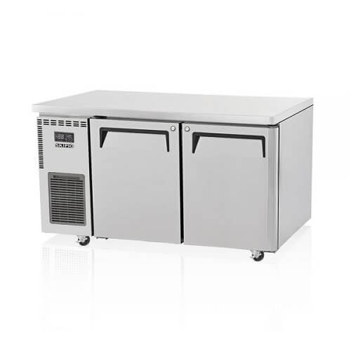 Skipio SUF15 - 2 Double Door Undercounter Freezer 425 Ltr - Whisk Hospitality - SUF15-2
