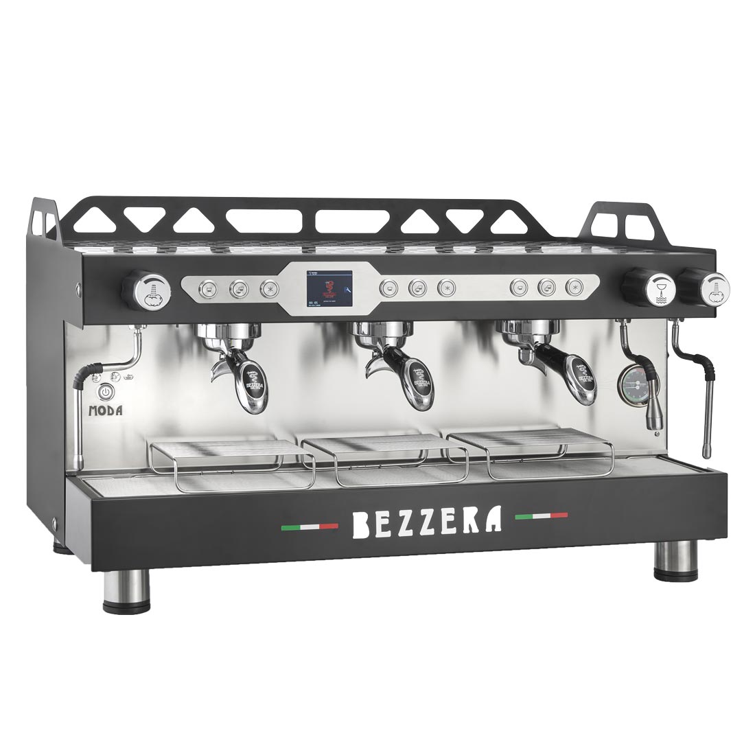Bezzera 3 Group Moda DE PID Espresso Machine  -  BZMODAPID3B - Whisk Hospitality - BZMODAPID3B