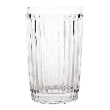 Olympia Baroque Hi Ball Clear - 395ml (Box 6) CW396 - Whisk Hospitality - CW396