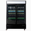 Bromic Upright Display Fridge 1266L - 2 Door - Flat Glass - Lightbox UC1250GDL - NR - Whisk Hospitality - UC1250GDL-NR