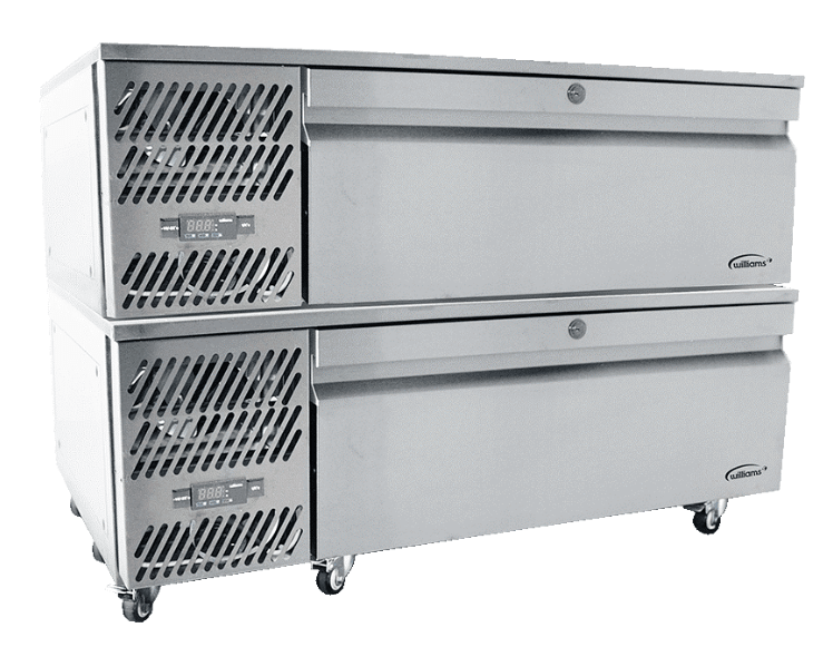 Williams VSWCD1S-HC Variable Temperature Refrigerated Stacked Drawers - Whisk Hospitality - 3PA-8767-DHT-116485