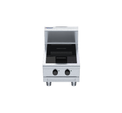 Waldorf 800 Series In8200R5 B 450Mm Electric Induction Cooktop Low Back Version Bench Model - Whisk Hospitality - IN8200R5-B