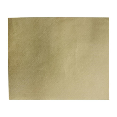 Vogue Grilling/Baking Paper Kraft - 330x270mm (Pack 200) HY799 - Whisk Hospitality - HY799