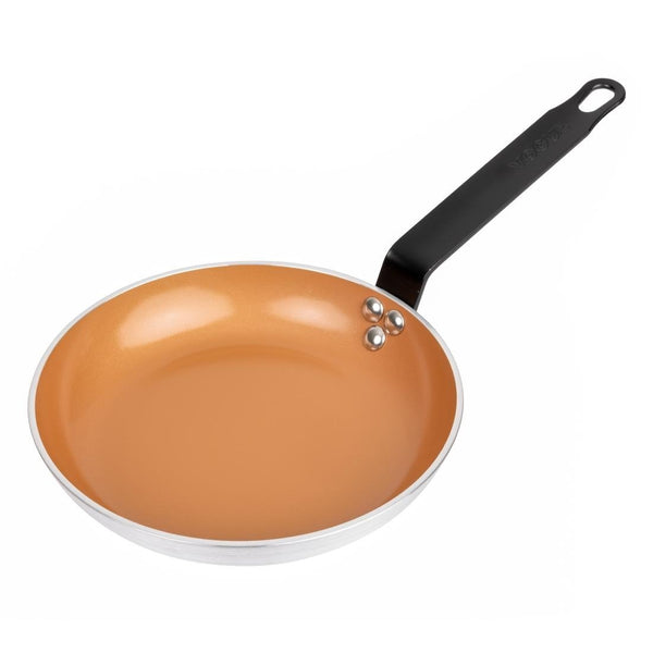 Vogue Ceramic Coated Aluminium Non - Stick Fry Pan - 240mm DP484 - Whisk Hospitality - DP484