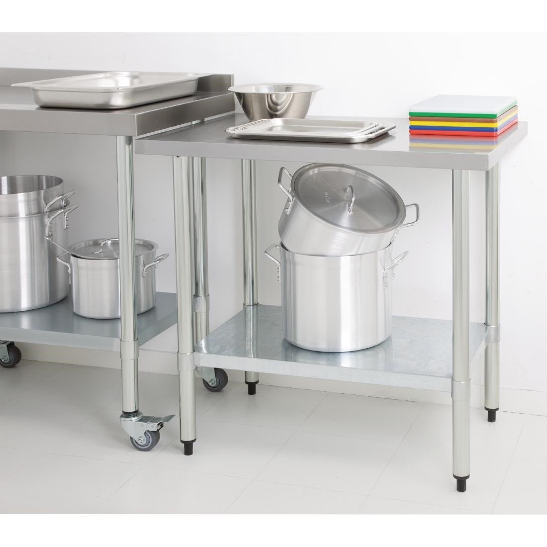 Vogue Table St/St - 600x600mm 23 1/2x23 1/2" T389 - Whisk Hospitality - T389