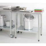 Vogue Table St/St - 600x600mm 23 1/2x23 1/2" T389 - Whisk Hospitality - T389