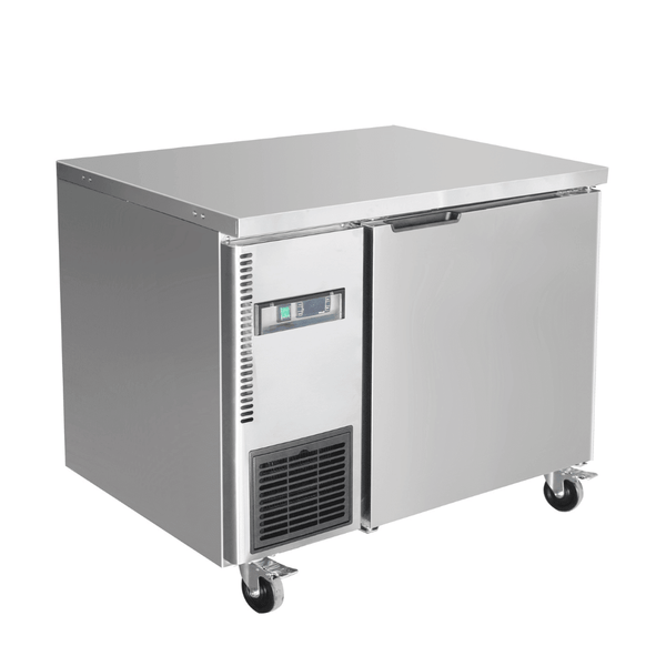 Thermaster Stainless Steel Single Door Workbench Fridge - TL900TN - Whisk Hospitality - TL900TN
