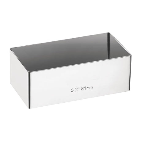Mini Mould Rectangular St/St E062 - Whisk Hospitality - E062