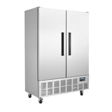 Polar G - Series Double Door Slimline Freezer 960Ltr GD880 - A - Whisk Hospitality - GD880-A