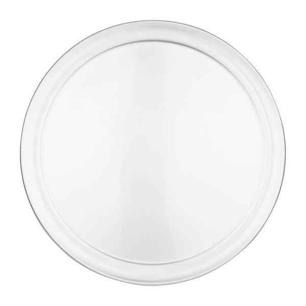 Vogue Pizza Tray Wide Rim Aluminum - 355mm 14" F009 - Whisk Hospitality - F009
