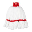 Jantex Microfibre Mop Head Red Stripe - 150g HX249 - Whisk Hospitality - HX249