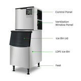 Blizzard Ice Maker Air - Cooled - SN - 1000P - Whisk Hospitality - SN-1000P