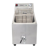Apuro Single Fryer with Timer - 1x8Ltr - 2.9kW FC374 - A - Whisk Hospitality - FC374-A