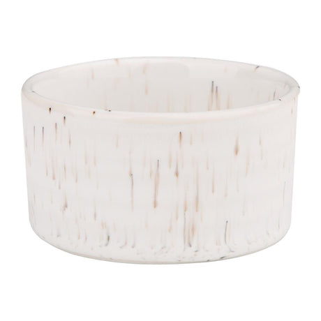 Olympia Cavolo White Speckle Dipping Dish - 67mm (Box 12) FD905 - Whisk Hospitality - FD905
