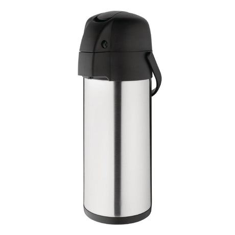 Lever Action Airpot St/St Double Wall - 4Ltr DL166 - Whisk Hospitality - DL166