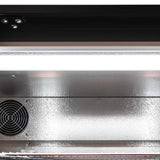 AG Twin Door Bar Fridge - Black Body & Doors BEER2 - Whisk Hospitality - BEER2