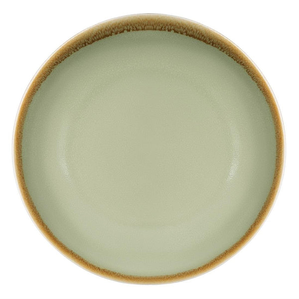 Olympia Kiln Moss Coupe Plate - 228mm 9" (Box 6) SA283 - Whisk Hospitality - SA283