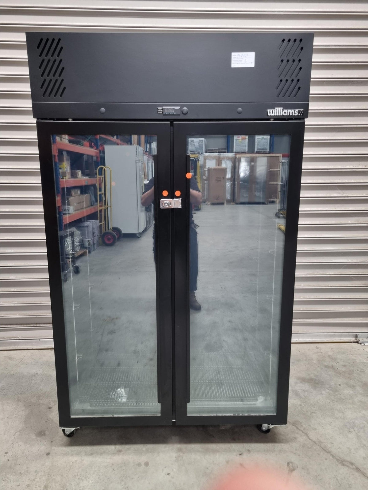 Williams HP2GB Two Glass Door Upright Fridge - Whisk Hospitality - 3PA-8767-DHT-HP2GB