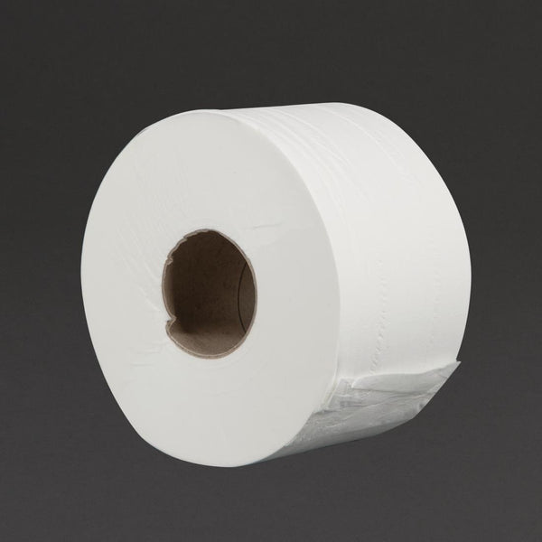 Jantex Mini Jumbo Roll Refill 2ply 150m (Pack 12) DL918 - Whisk Hospitality - DL918