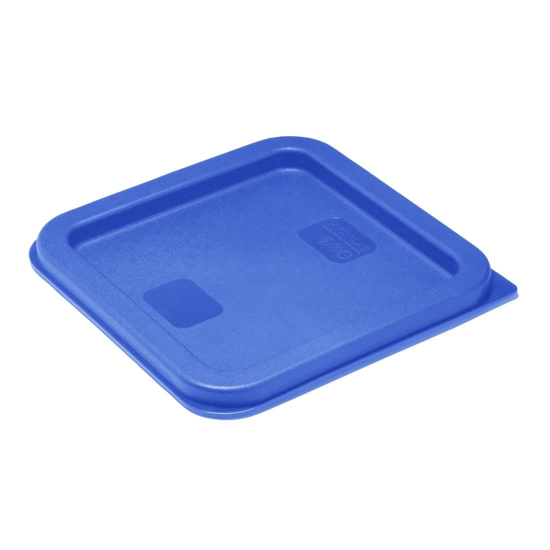 Hygiplas Square Blue Lid for - 1.5/3.5Ltr HY410 - Whisk Hospitality - HY410