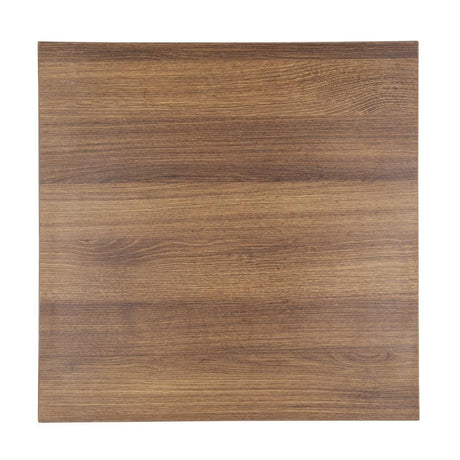 Bolero 48mm Table Top (700mm Square) Rustic Oak GR330 - Whisk Hospitality - GR330