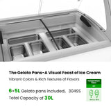 Thermaster 300L Gelato Display - SD - 325P - Whisk Hospitality - SD-325P