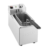 Apuro Single Fryer - 3Ltr - 2kW CU614 - A - Whisk Hospitality - CU614-A