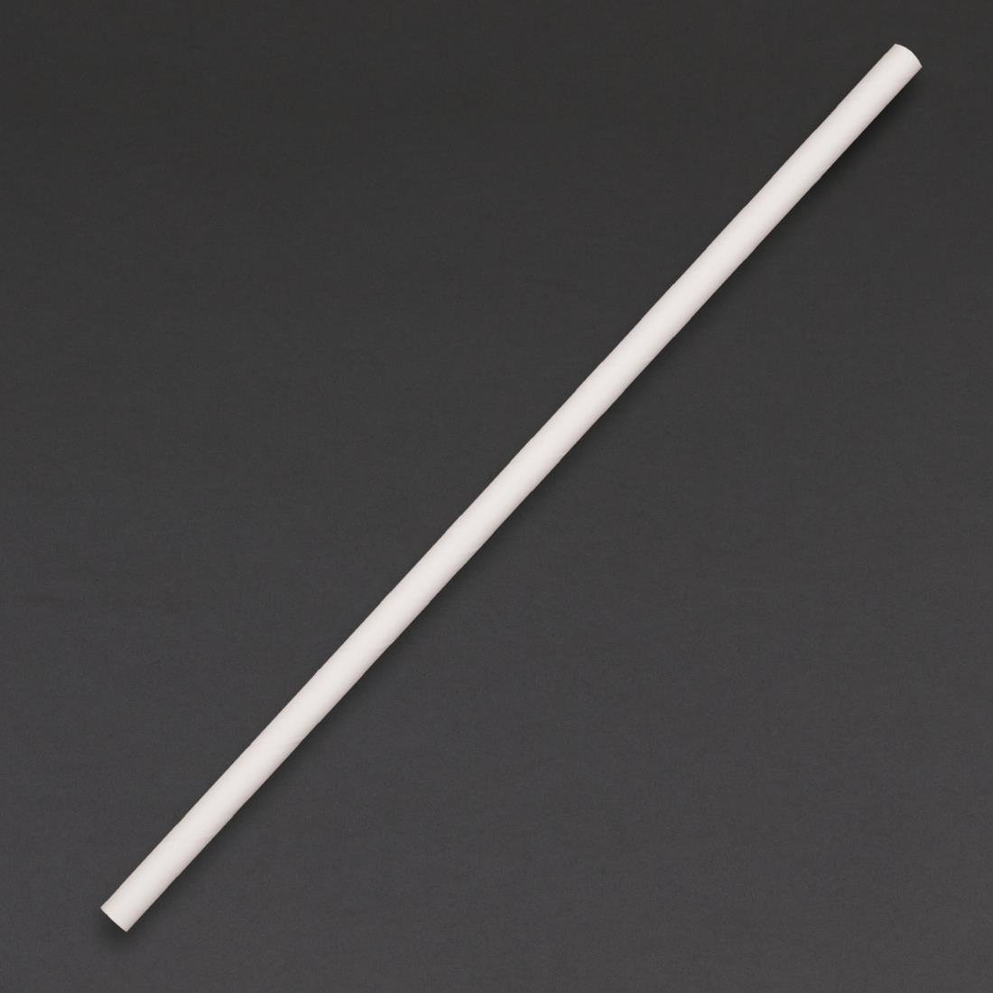 Fiesta Compostable Paper Straw White - 6mm (Box 250) DE925 - Whisk Hospitality - DE925