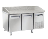 Saltas Marble Top Pizza Fridge 2 Door MPB0020 - Whisk Hospitality - MPB0020