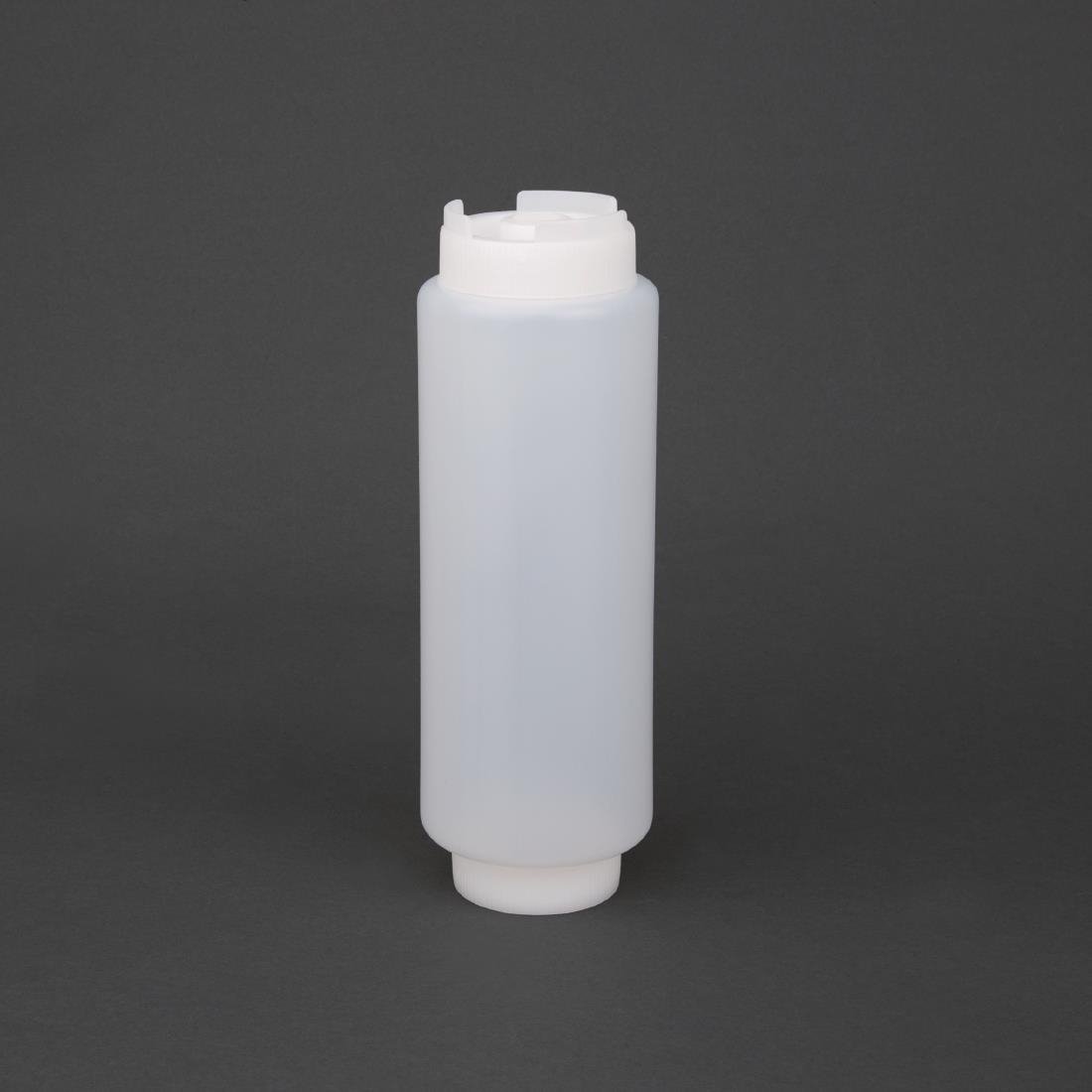 Vogue Sauce Rotation Squeeze Bottle - 570ml 19fl oz CP068 - Whisk Hospitality - CP068