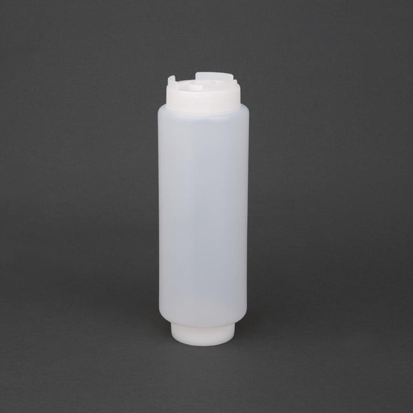 Vogue Sauce Rotation Squeeze Bottle - 570ml 19fl oz CP068 - Whisk Hospitality - CP068