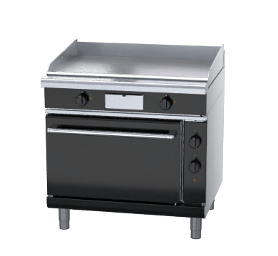 Waldorf Bold Gplb8910Ec 900Mm Electric Griddle Convection Oven Range Low Back Version - Whisk Hospitality - GPLB8910EC
