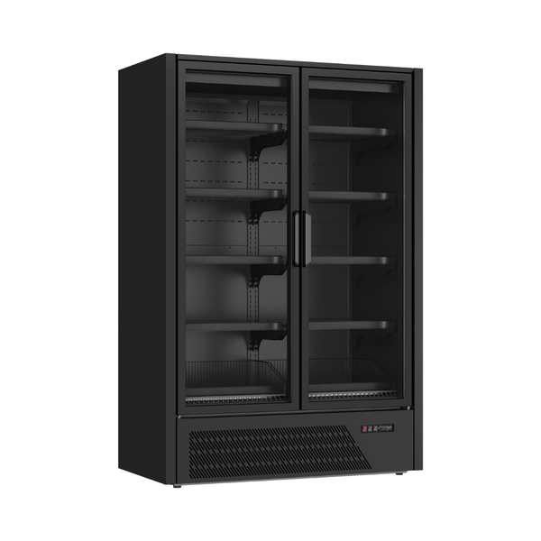 Thermaster 2 Aluminium-Framed Glass Door Multideck Display Freezer DC-125BT - Whisk Hospitality - DC-125BT