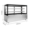 Bonvue Chilled Food Display - SG180FA - 2XB - Whisk Hospitality - SG180FA-2XB
