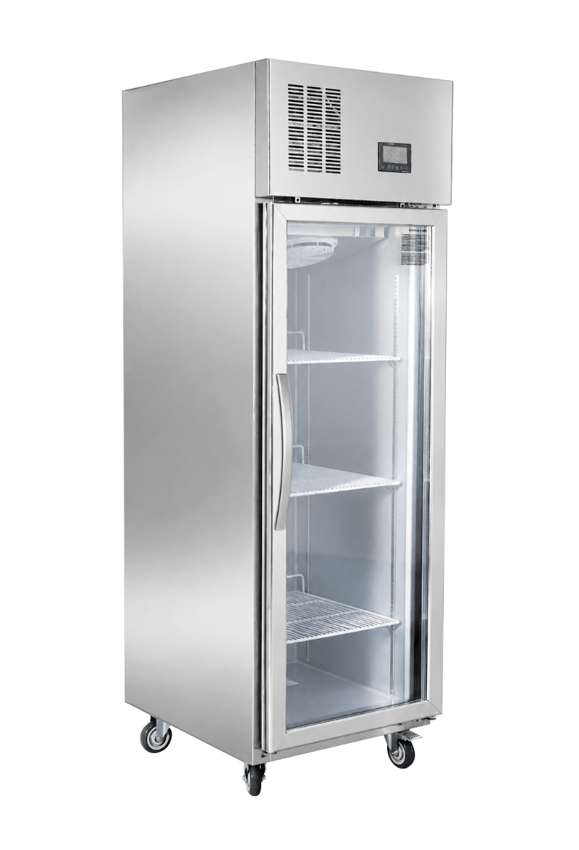 Thermaster 500L Full-Width Single Glass Door Upright Display Fridge SFWCG500 - Whisk Hospitality - SFWCG500
