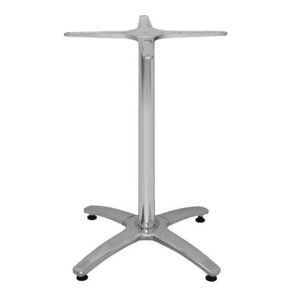 Bolero Aluminium 4 leg Table Base DN641 - Whisk Hospitality - DN641
