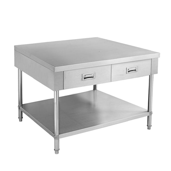 SWBD - 6 - 0900 Work bench with 2 Drawers and Undershelf - Whisk Hospitality - SWBD-6-0900