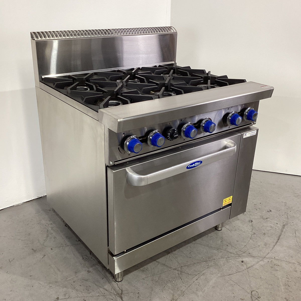Cookrite AT80G6B-O 6 Range Oven - Whisk Hospitality - 891895