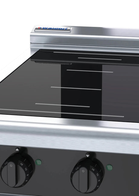 Waldorf Bold Inlb8200F Ls 450Mm Electric Induction Cooktop Low Back Version Leg Stand - Whisk Hospitality - INLB8200F-LS
