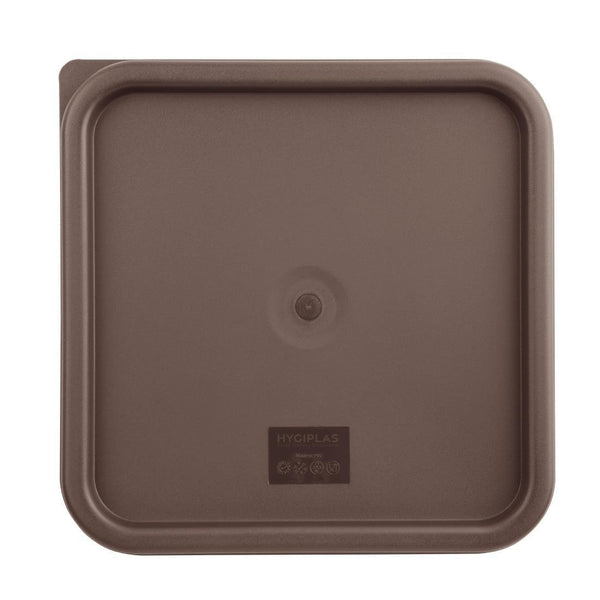Hygiplas LidsLarge Brown FX142 - Whisk Hospitality - FX142