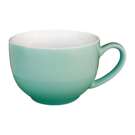 Olympia Cafe Cappuccino Cup Aqua - 340ml (Box 12) GL461 - Whisk Hospitality - GL461
